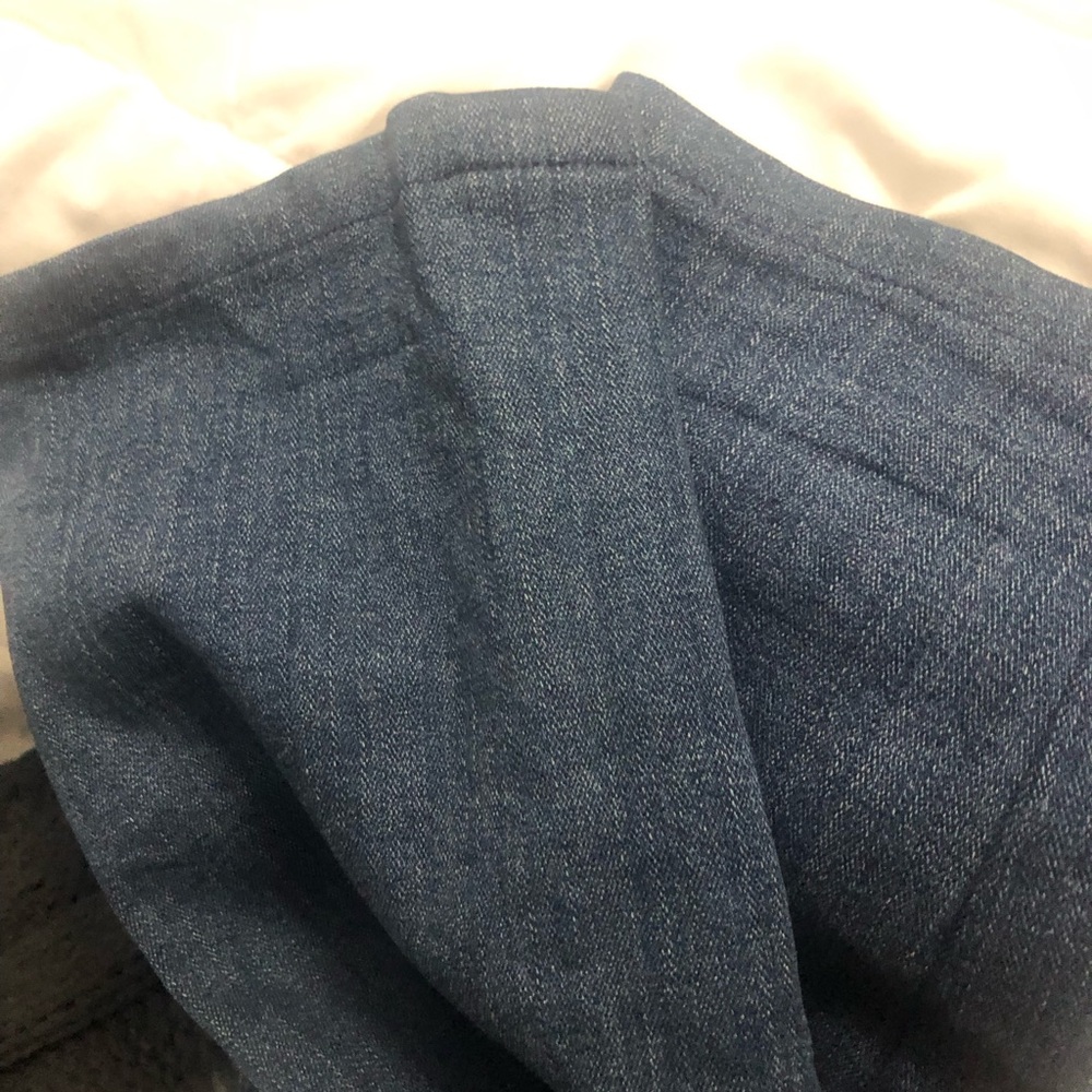 PAIGE Dark Federal Jeans hemmed to 25 - Picture 5 of 5
